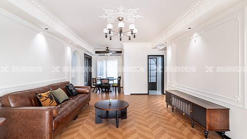 長沙128m²法式復古宅 19w全包落地，美翻|長沙全屋整裝