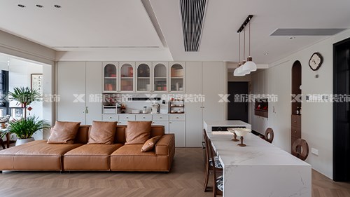 長沙130m²法式奶油風裝修|長沙全屋整裝